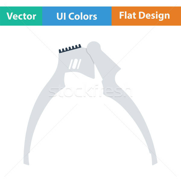 Stock photo: Garlic press icon