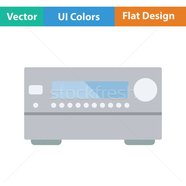 Home theater receiver icon Stock photo © angelp