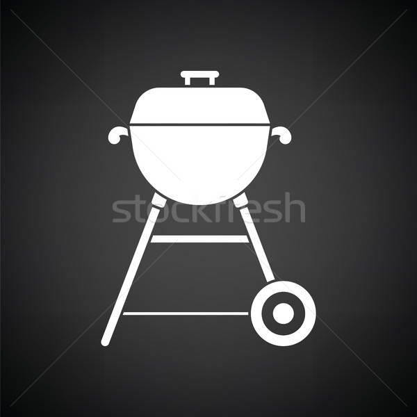Barbecue  icon Stock photo © angelp