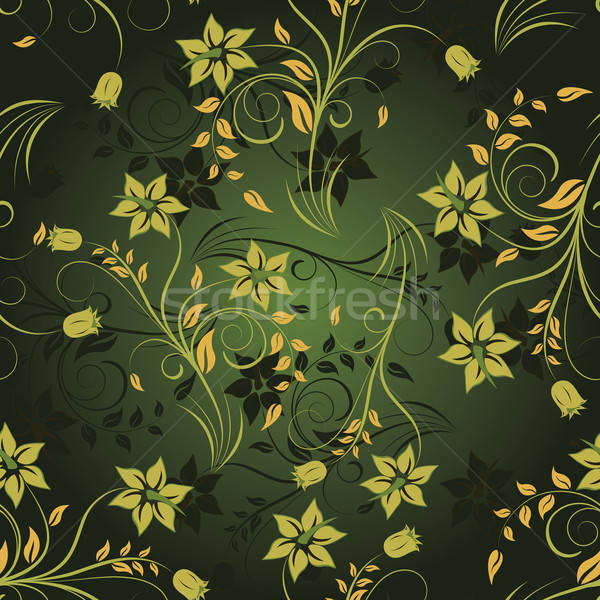 seamless floral background Stock photo © angelp