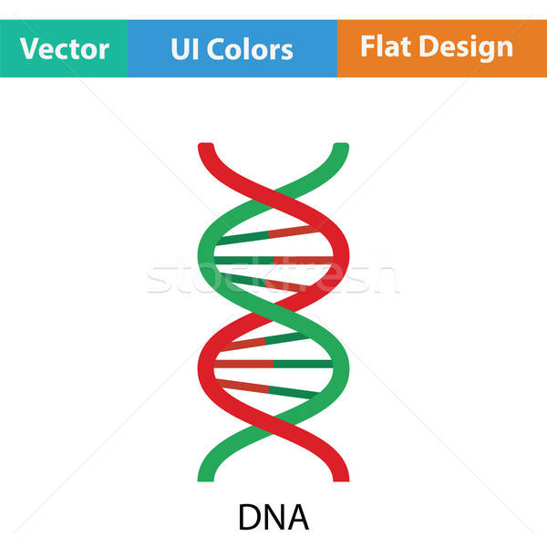 DNA icon Stock photo © angelp