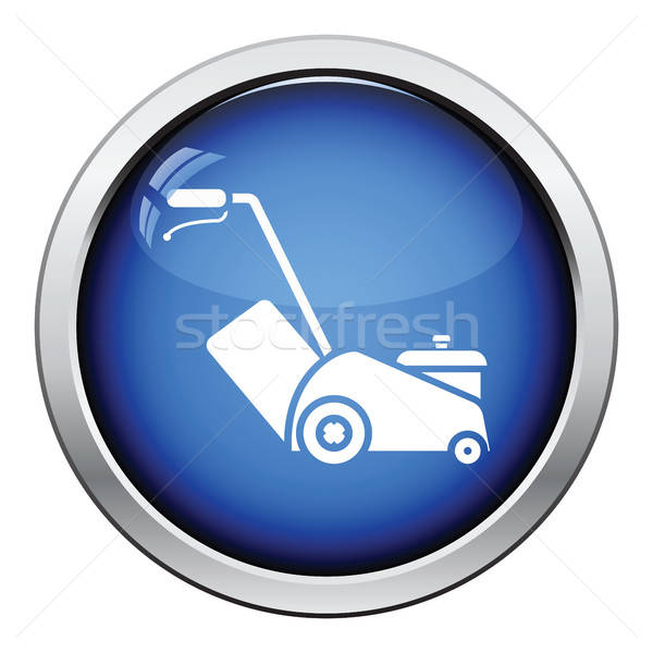 Lawn mower icon Stock photo © angelp