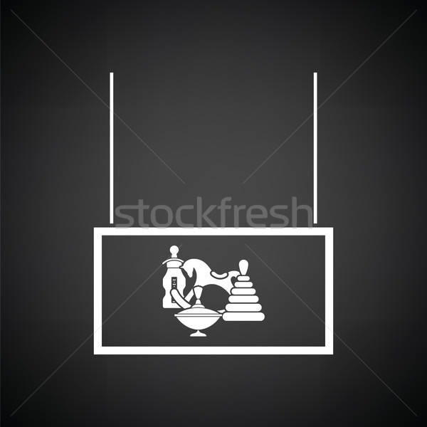 Stock photo: Toys market department icon