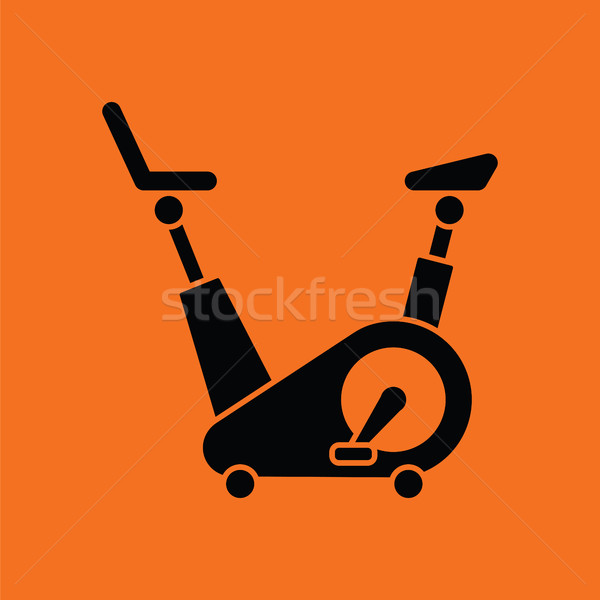 Exercise bicycle icon Stock photo © angelp