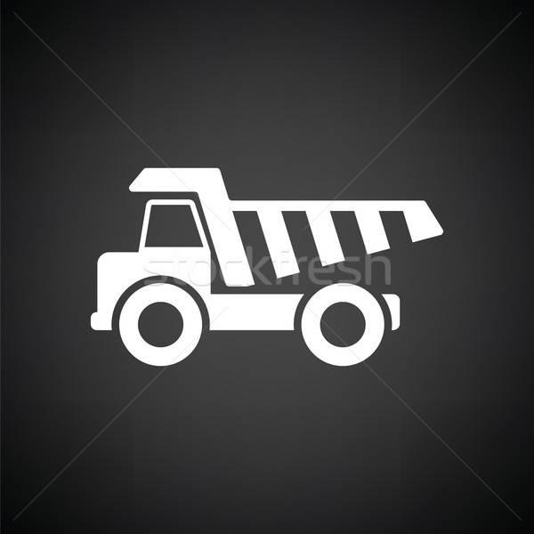 Icon of tipper Stock photo © angelp