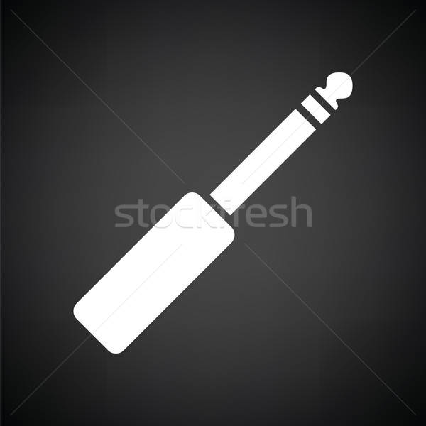 Music jack plug-in icon Stock photo © angelp