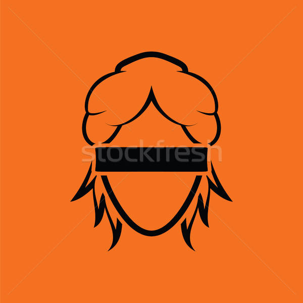 Femida head icon Stock photo © angelp