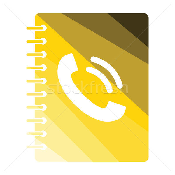 Сток-фото: телефон · книга · икона · цвета · дизайна · бизнеса