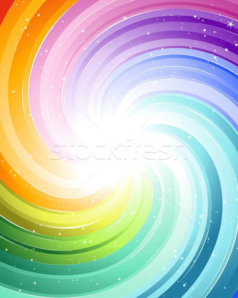 Foto stock: Color · muchos · estrellas · sol