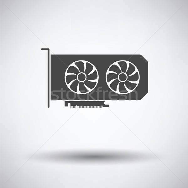 GPU icon Stock photo © angelp