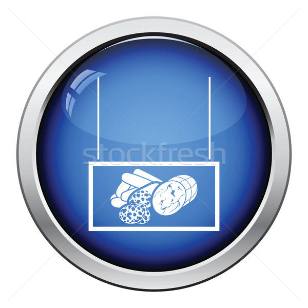 Sausages market department icon Stock photo © angelp