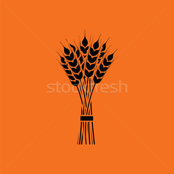 Wheat icon Stock photo © angelp