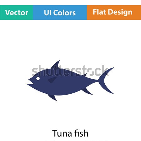 Fish icon Stock photo © angelp