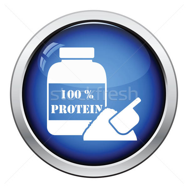 Protein conteiner icon Stock photo © angelp