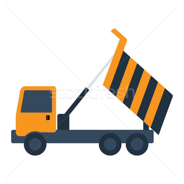 Icon of tipper Stock photo © angelp