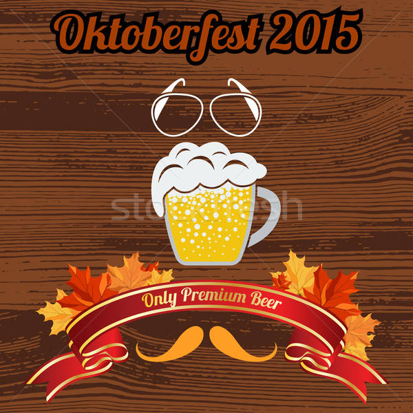 Oktoberfest Emblem Stock photo © angelp