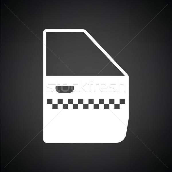 Taxi side door icon Stock photo © angelp