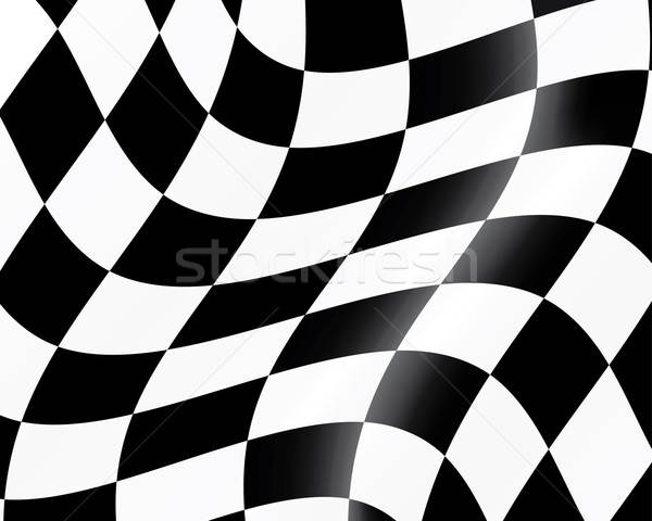 racing flag Stock photo © angelp