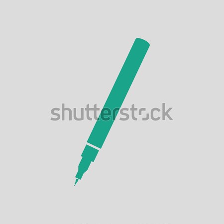 Liner pen icon Stock photo © angelp