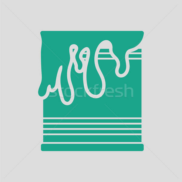 Paint can icon Stock photo © angelp
