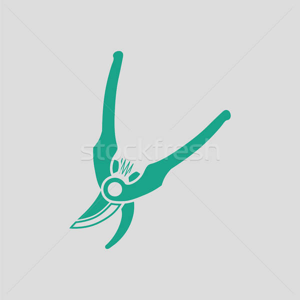 Garden scissors icon Stock photo © angelp