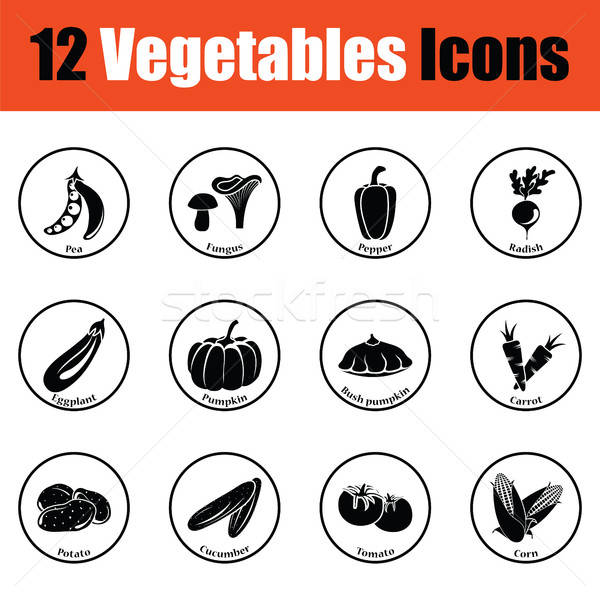 [[stock_photo]]: Légumes · léger · cercle · design · santé