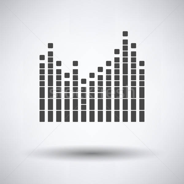 Graphic equalizer icon Stock photo © angelp