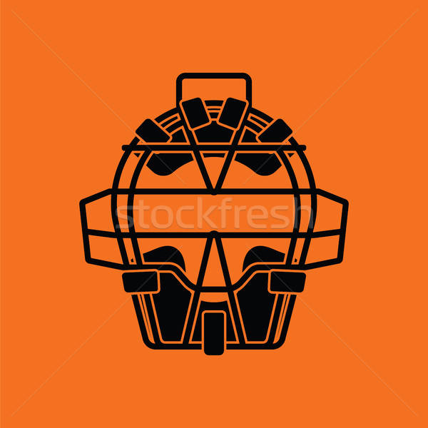 Baseball face protector icon Stock photo © angelp