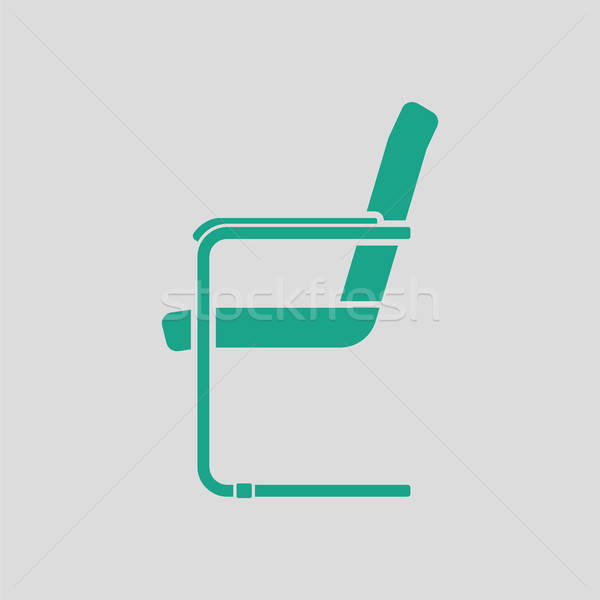 Guest office chair icon Stock photo © angelp