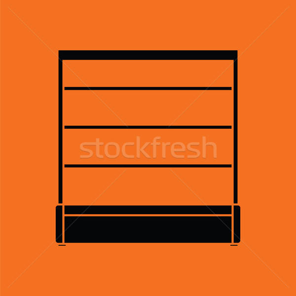 Supermarket showcase icon Stock photo © angelp