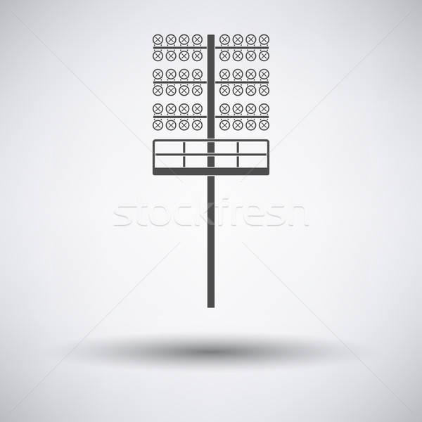 Soccer light mast  icon Stock photo © angelp