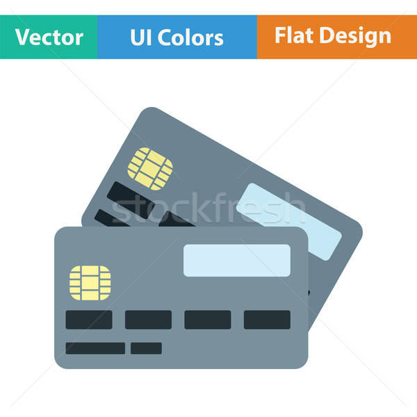 Credit card icon Stock photo © angelp