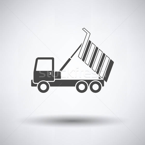 Icon of tipper Stock photo © angelp