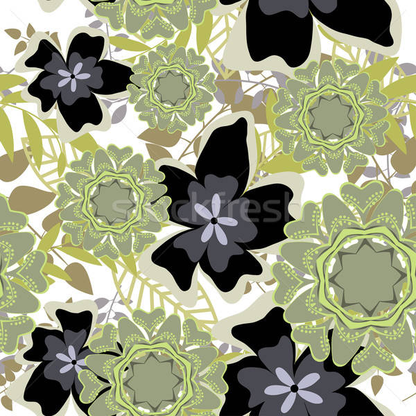 seamless floral background Stock photo © angelp