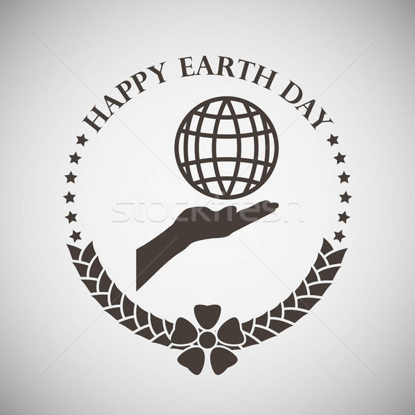 Earth Day Emblem Stock photo © angelp