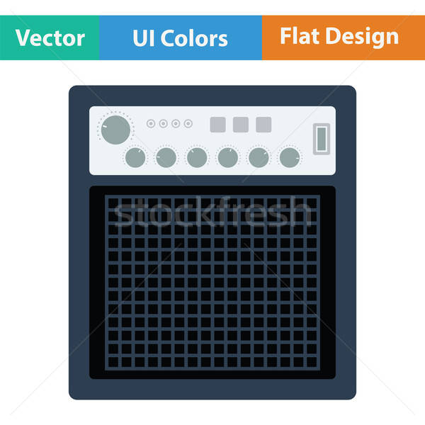 Audio monitor icon Stock photo © angelp