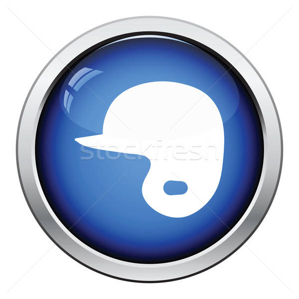 Baseball helmet icon Stock photo © angelp