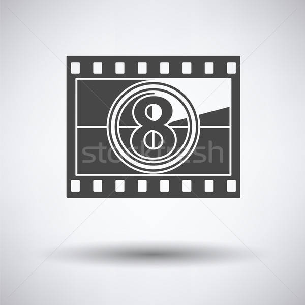 Movie frame with countdown icon Stock photo © angelp