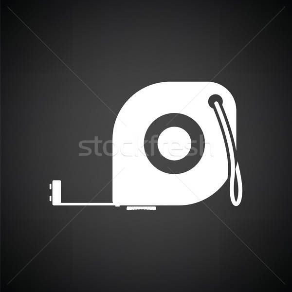 Icon of constriction tape measure Stock photo © angelp