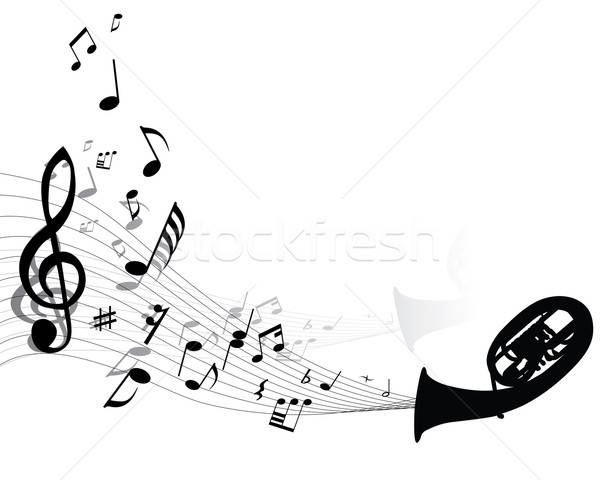 musical background Stock photo © angelp