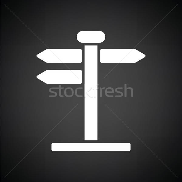 Pointer stand icon Stock photo © angelp