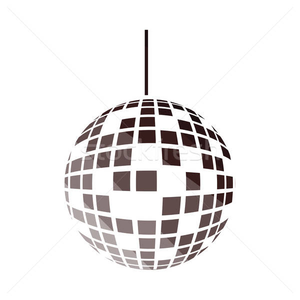 Party disco sphere icon Stock photo © angelp