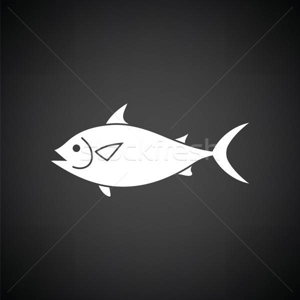 Fish icon Stock photo © angelp