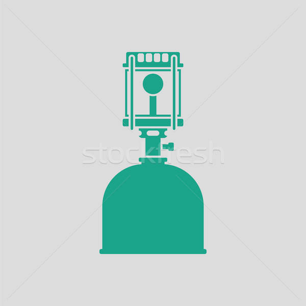 Camping gas burner lamp icon Stock photo © angelp