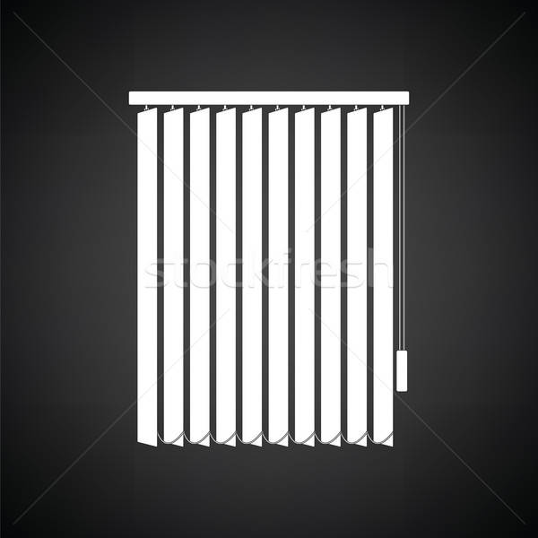 Office vertical blinds icon Stock photo © angelp