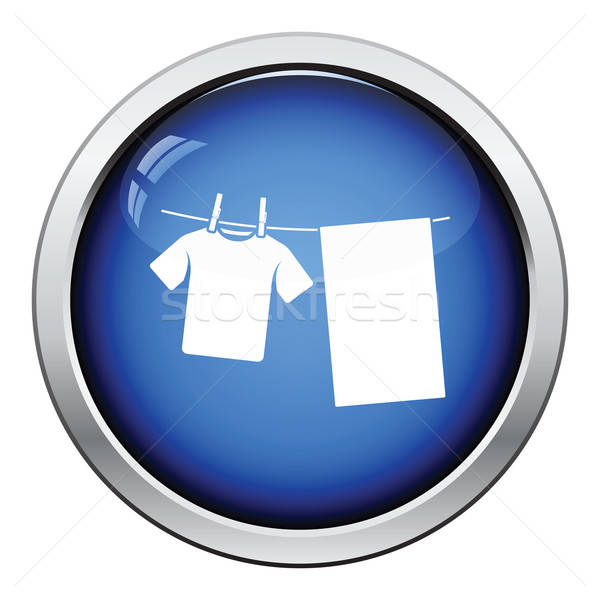 Drying linen icon Stock photo © angelp