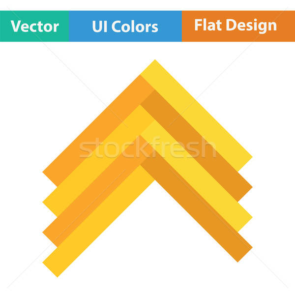 Icon kleur ontwerp huis home interieur Stockfoto © angelp