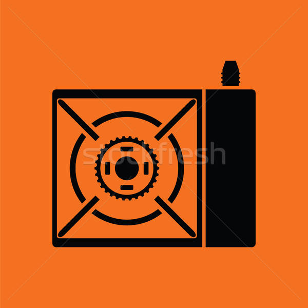 Camping gas burner stove icon Stock photo © angelp