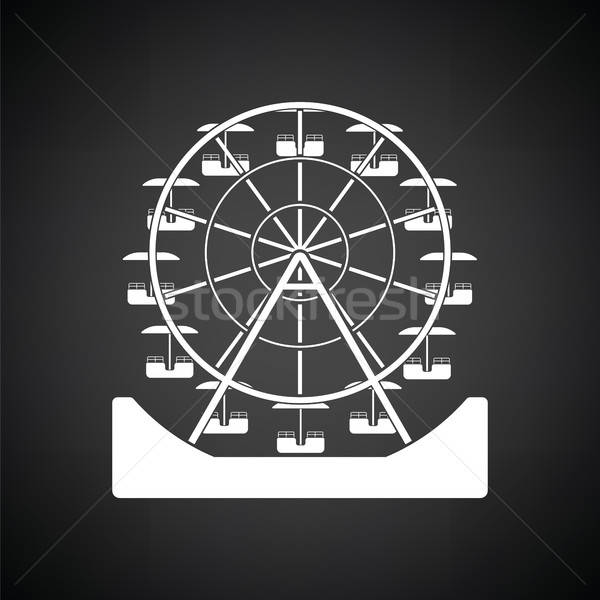 Ferris wheel icon Stock photo © angelp
