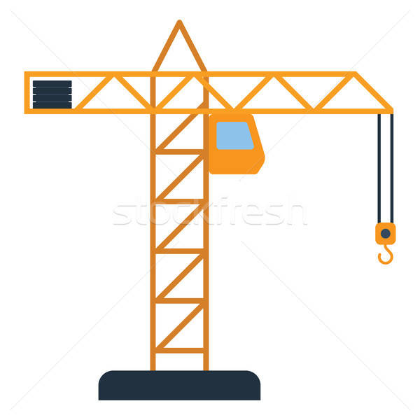 Icon of crane Stock photo © angelp